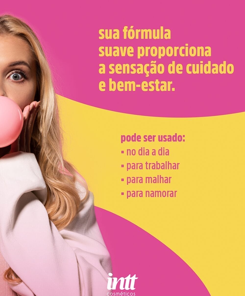 Desodorante Íntimo Cheirinho de Chiclete (Chicleteira) - Imagem 4
