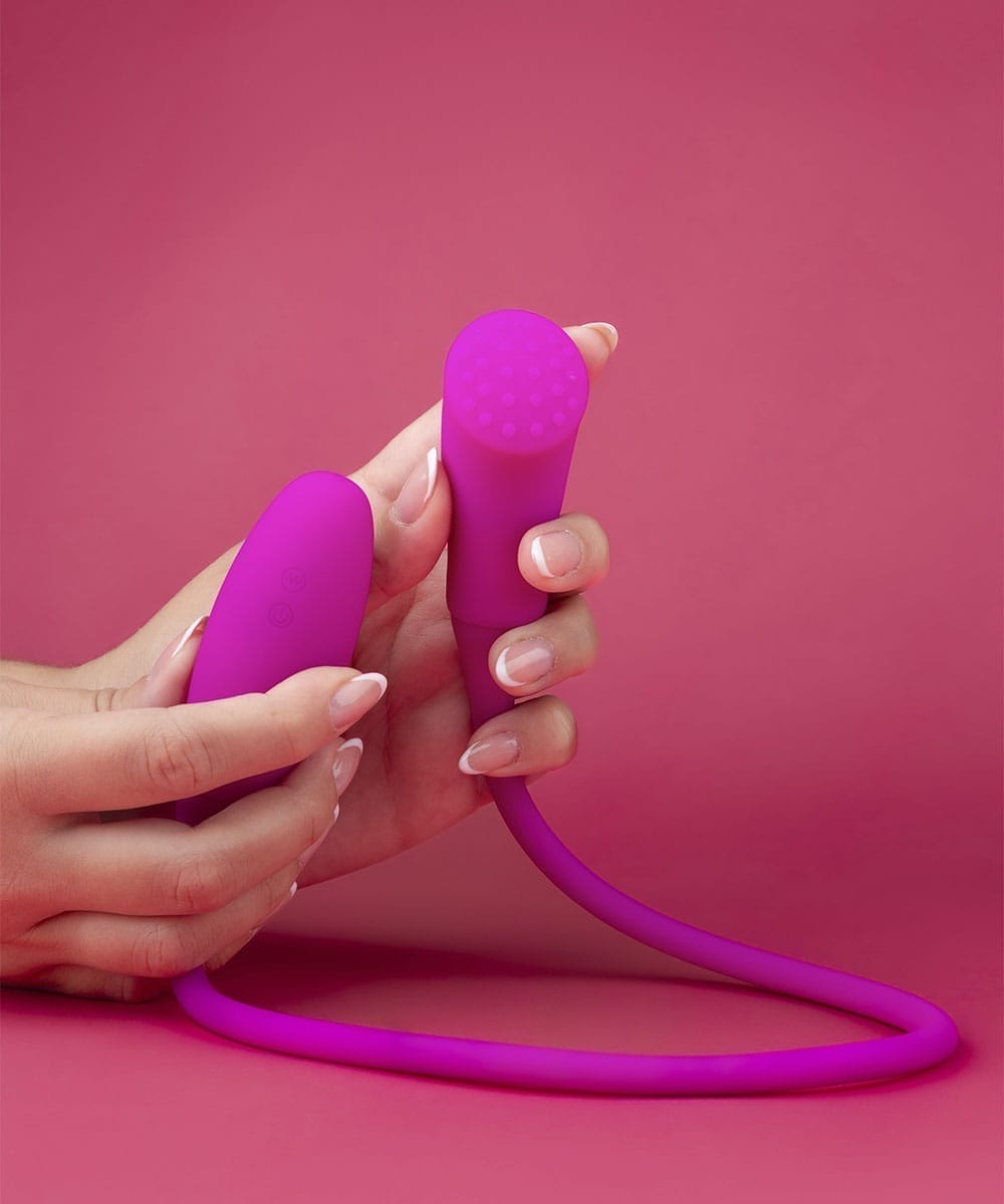 Vibrador com penetração dupla para casal - Imagem 3