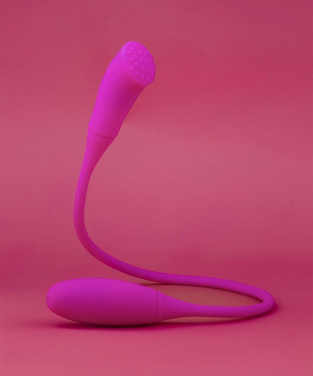 Vibrador com penetração dupla para casal
