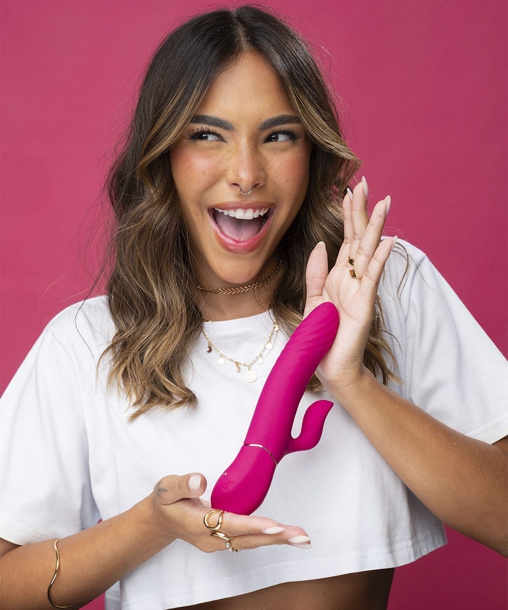 Vibrador de Clitóris com Penetração Vai e Vem - Imagem 2