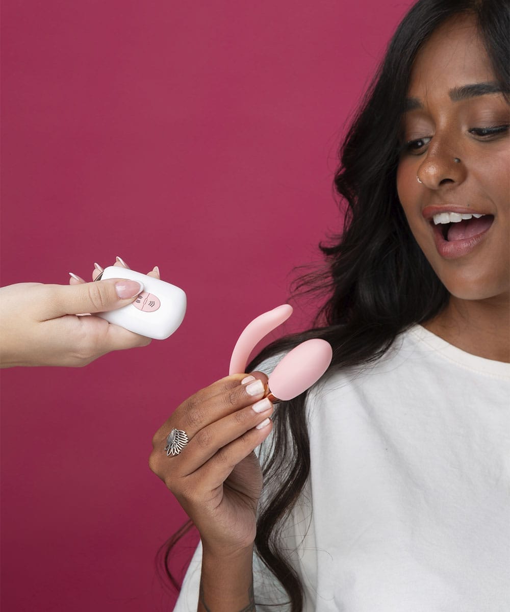 Vibrador para casal com controle remoto - Imagem 2